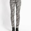 Women * | Trippnyc.Com Grey Shadow Flower Skinny Grey Flower