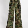 Women * | Trippnyc.Com Jungleland Pant Women Camo