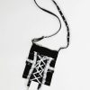 Women * | Trippnyc.Com Lolita Shoulder Bag Women Black/White