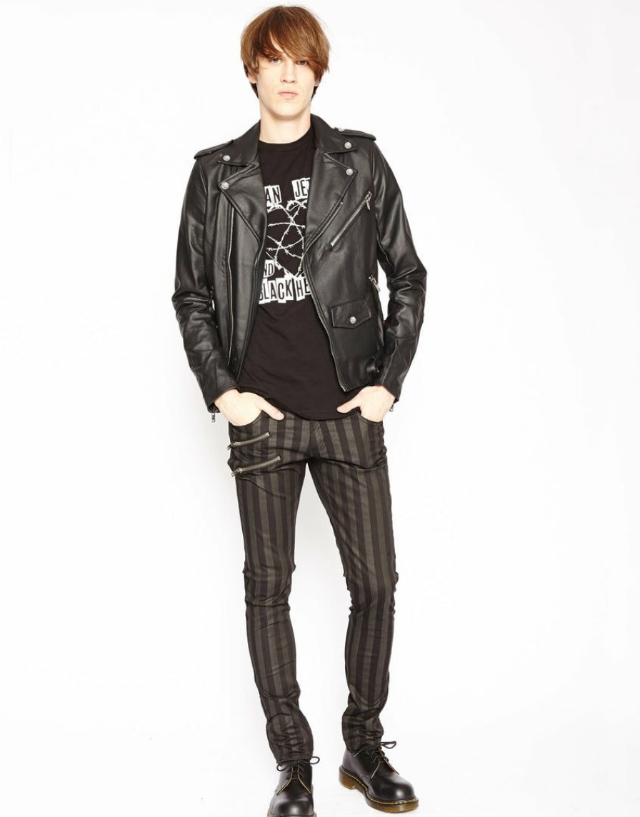 Men * | Trippnyc.Com Classic Moto Black