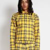 Men * | Trippnyc.Com Trucker Jacket Yellow Plaid