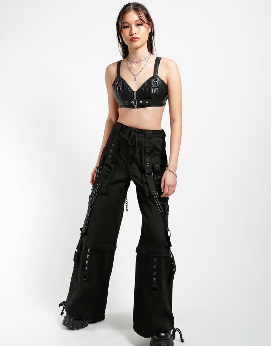 Women * | Trippnyc.Com Mega Dark Street Pant Women Black