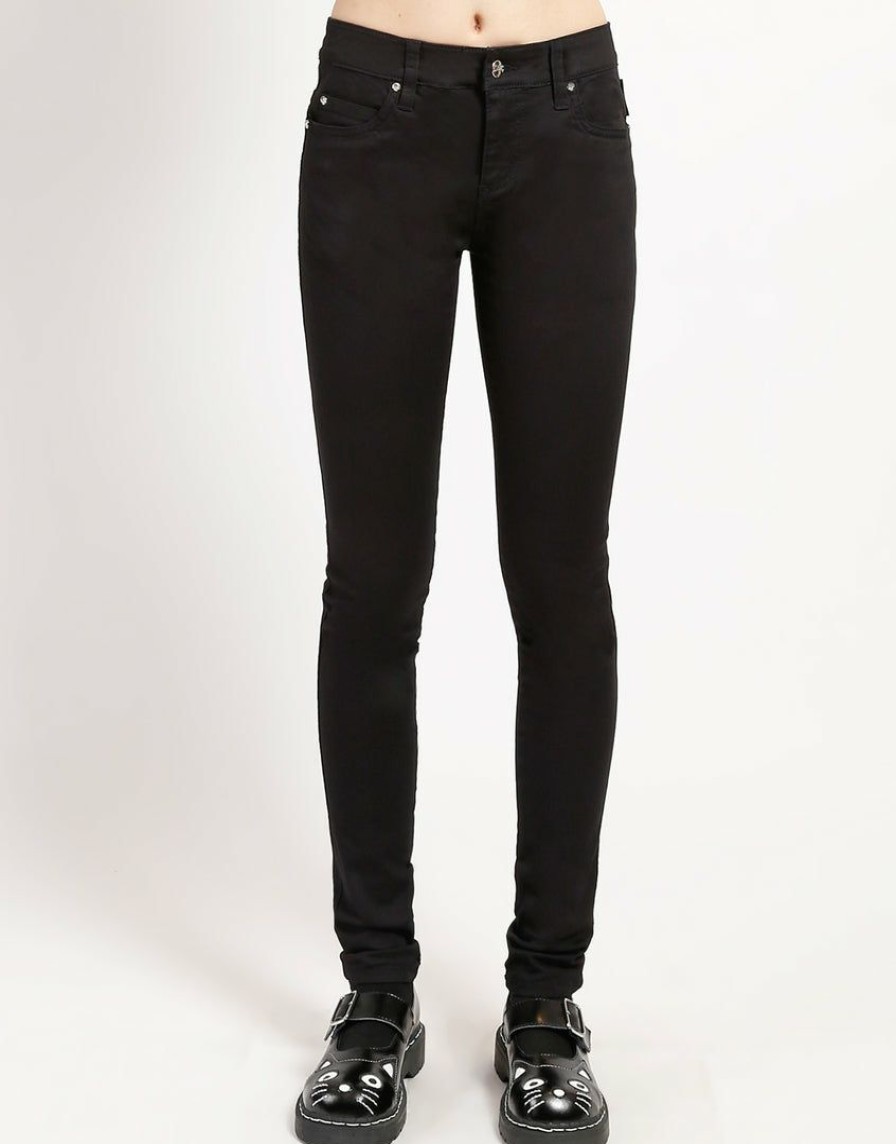 Women * | Trippnyc.Com T-Back Jean Black