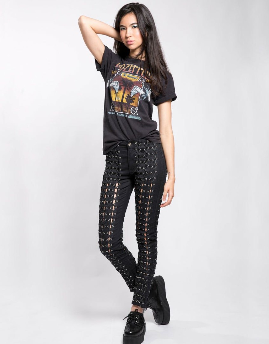 Women * | Trippnyc.Com Women Medieval Pant Black