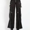 Women * | Trippnyc.Com Enchanted Dark Street Pant Women Black/Black